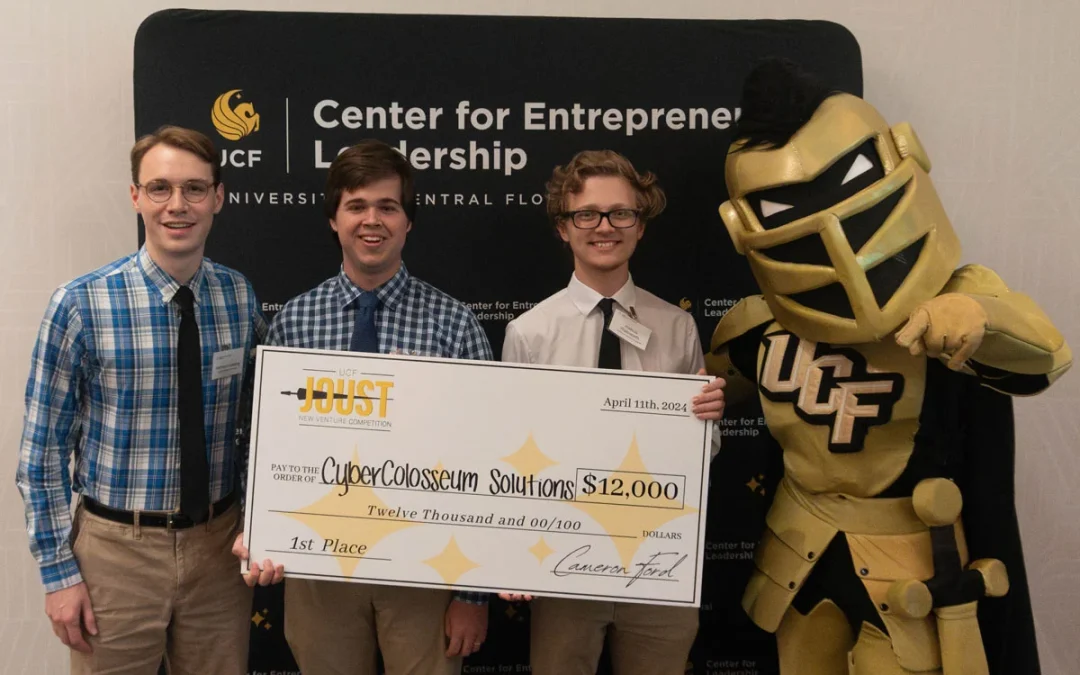 CyberColosseum Solutions Takes First Place at UCF’s 2024 Joust New Venture Competition