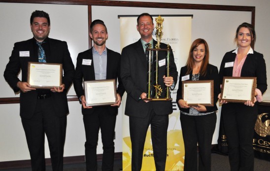 Team Bullseye Hits the Mark in #UCFBusiness Great Capstone Case Competition